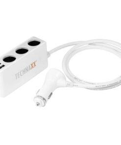 Caricabatterie da Auto 4x USB e 3 Prese Accendisigari, TE11