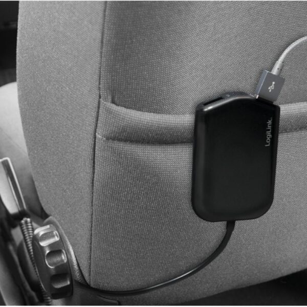 Caricatore da Auto 2 USB + 2 USB per Passeggeri Posteriori 24W