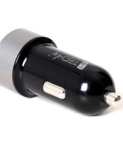 Caricatore da Auto 2p USB 5V con uscita 4,8A Nero