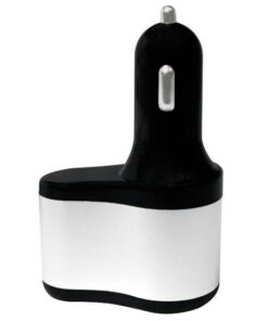 Caricatore da Auto a due Porte USB con Presa Accendisigari