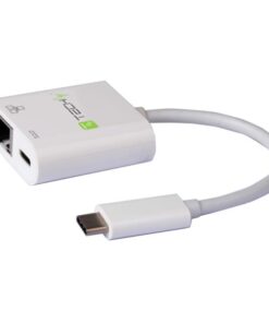 Cavo Convertitore Adattatore USB-C™ a Gigabit Ethernet con USB-C™ per ricarica