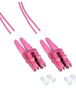 Cavo Fibra Ottica LC/LC 50/125 Multimodale 0,5m Diametro 1.2mm OM4