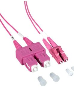 Cavo Fibra Ottica SC/LC 50/125 Multimodale 10m Diametro 1.2mm OM4