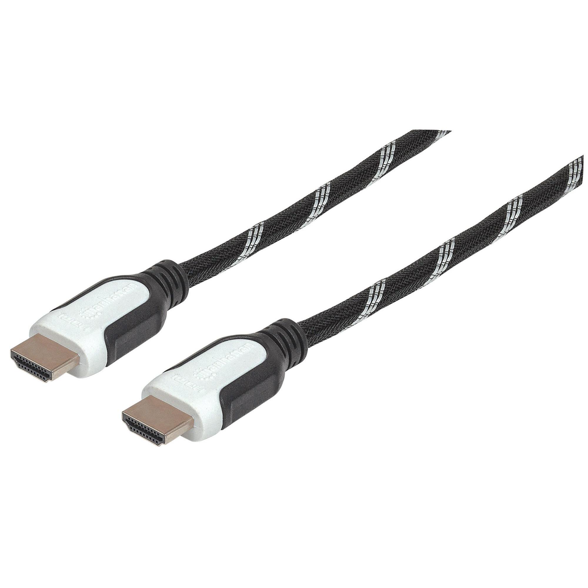 Cavo HDMI 2.0 High Speed con Ethernet con Connettore Bianco 0,5m