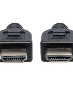 Cavo HDMI CL3 High Speed con Ethernet A/A M/M 2m Nero