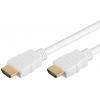 Cavo HDMI High Speed con Ethernet A/A M/M 1,5m Bianco