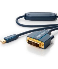 Cavo Mini DisplayPort (Thunderbolt) a DVI-D 24+1 2m Alta Qualità