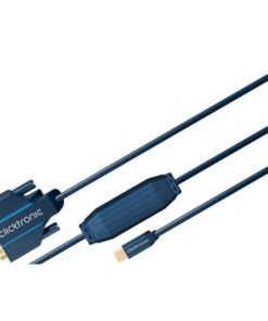 Cavo Mini DisplayPort (Thunderbolt) a DVI-D 24+1 2m Alta Qualità