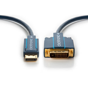 Cavo Monitor DisplayPort Maschio a DVI-D Maschio 2 m Blu
