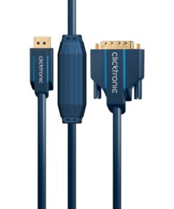 Cavo Monitor DisplayPort Maschio a DVI-D Maschio 7,5 m Blue