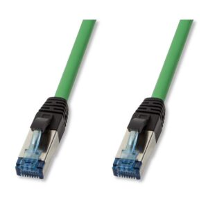 Cavo Patch Cat.6A S/FTP PUR IP20 10m Verde