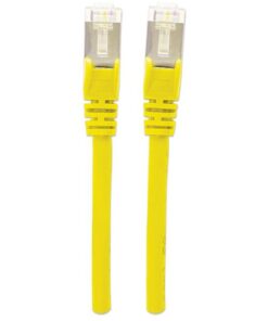 Cavo Patch Cat.7 Plug RJ45 6A S/FTP LSZH 0.25m Giallo