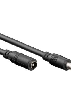 Cavo Prolunga DC 2.1 mm 10m Nero