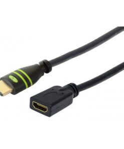 Cavo Prolunga HDMI High Speed con Ethernet 4K@60Hz M/F 0,2 m