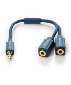 Cavo Sdoppiatore Stereo Jack 3,5 10 cm Alta Qualità