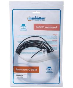 Cavo Splitter Cuffie con Controllo Volume 3,5''M/2x3,5''F 3 m Nero