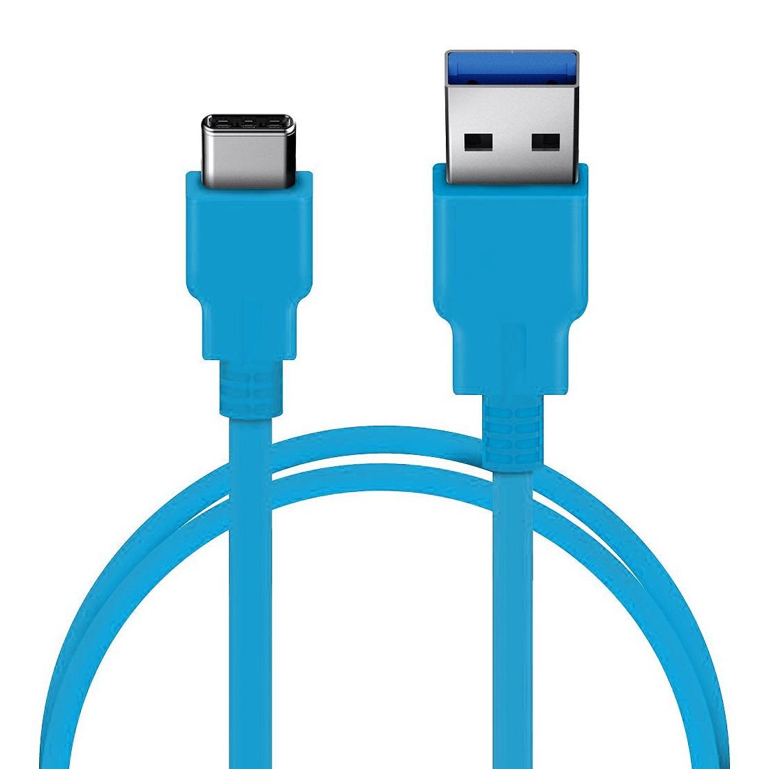 Cavo USB 3.1 Gen2 A Maschio USB-C Maschio 1m Azzurro