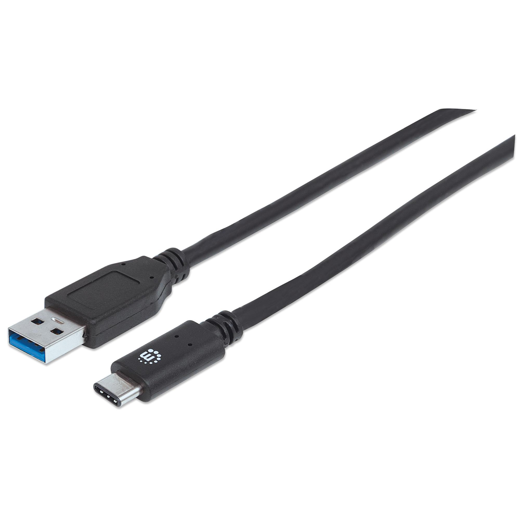 Cavo USB-A 3.1 Gen2 Maschio / USB-C™ Maschio 0.15m Nero