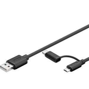 Cavo USB-A / Micro B con Adattatore USB-C™