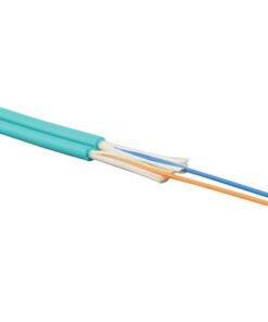 Cavo Zip Cord 2 Fibre Multimodale 50/125 OM3 2.9x5.8 mm Acqua