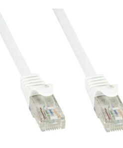 Cavo di Rete Patch in Rame Cat.6 Bianco UTP 2m