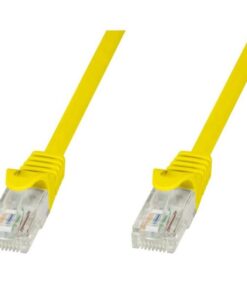Cavo di Rete Patch in Rame Cat.6 Giallo UTP 10m