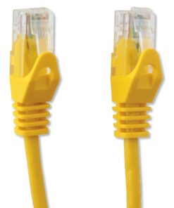 Cavo di Rete Patch in Rame Cat.6 Giallo UTP 2m