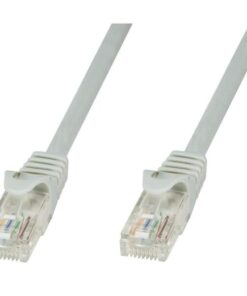Cavo di Rete Patch in Rame Cat.6 Grigio UTP 15m