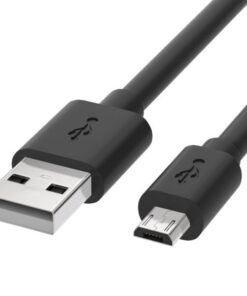 Cavo di Ricarica Rapida USB/Micro-USB 1m Nero
