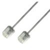 Cavo di rete Patch in Rame Ultra Slim Cat.6 Grigio UTP 0,5 m