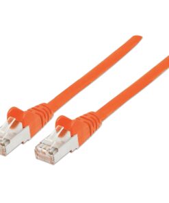 Cavo di rete Patch in rame Cat. 6 Arancione SFTP LSZH 0,25m