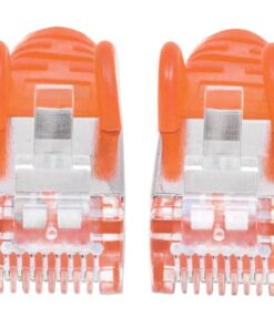 Cavo di rete Patch in rame Cat. 6 Arancione SFTP LSZH 10m