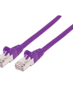 Cavo di rete Patch in rame Cat. 6 Viola SFTP LSZH 10m