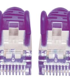 Cavo di rete Patch in rame Cat. 6 Viola SFTP LSZH 2m