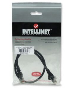 Cavo di rete Patch in rame Cat. 6A Nero SFTP 2 mt