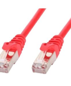 Cavo di rete Patch in rame Cat.6 Rosso SFTP LSZH 2m