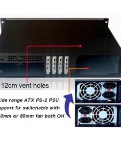 Chassis Industriale Rack 19''/Desktop 2U Ultra-compatto