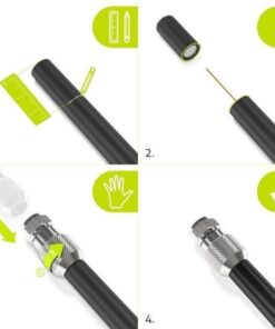 Confezione 10 Adattatori F per Cavi Diametro 7,2/7,4mm