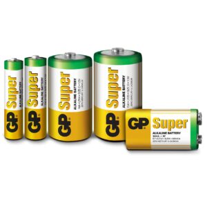 Confezione 16 Batterie AA Stilo GP Super