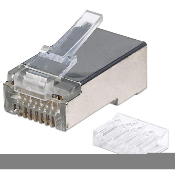 Confezione da 90 Plug Modulari Cat.6 RJ45 STP