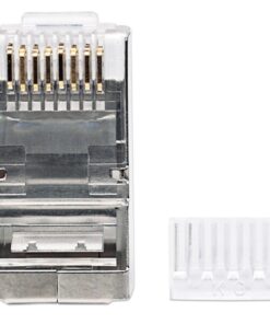 Confezione da 90 Plug Modulari Cat.6 RJ45 STP