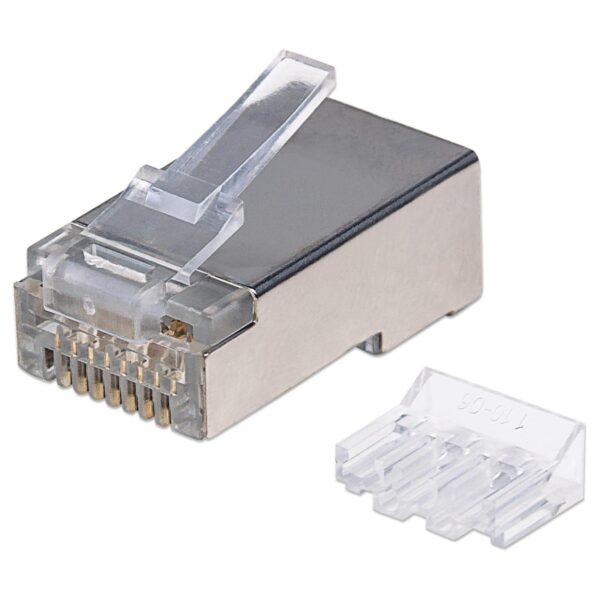 Confezione da 90 Plug Modulari Cat.6A RJ45 STP