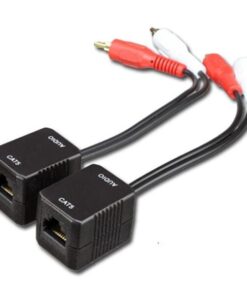 Convertitore Extender RJ45 Cat.5 2xRCA