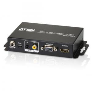 Convertitore HDMI a VGA/Audio con Scaler, VC812