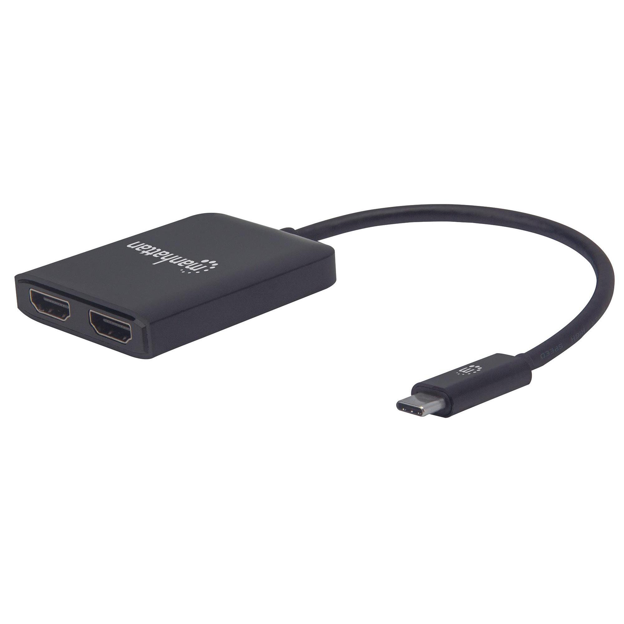 Convertitore USB-C a 2x HDMI Hub MST