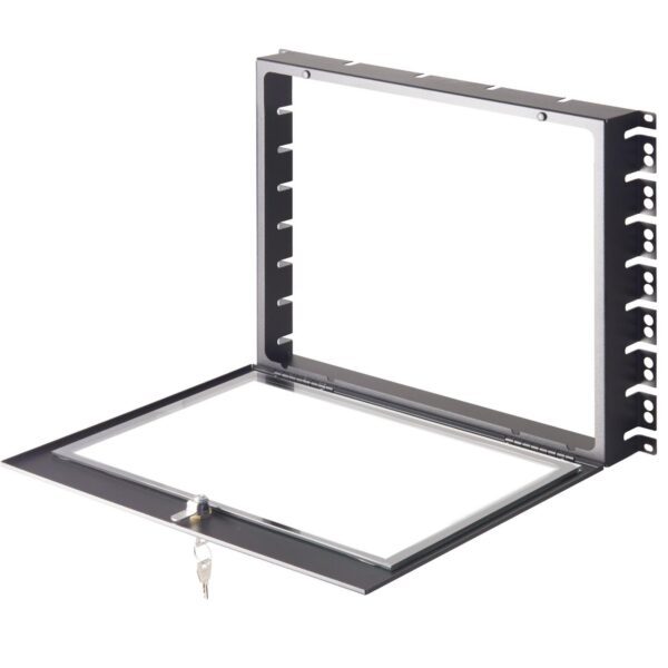 Copertura di Sicurezza in Vetro 4U con Chiave per Rack 19''