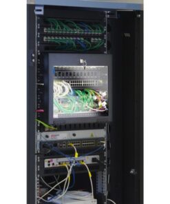 Copertura di Sicurezza in Vetro 4U con Chiave per Rack 19''