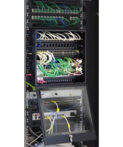 Copertura di Sicurezza in Vetro 4U con Chiave per Rack 19''