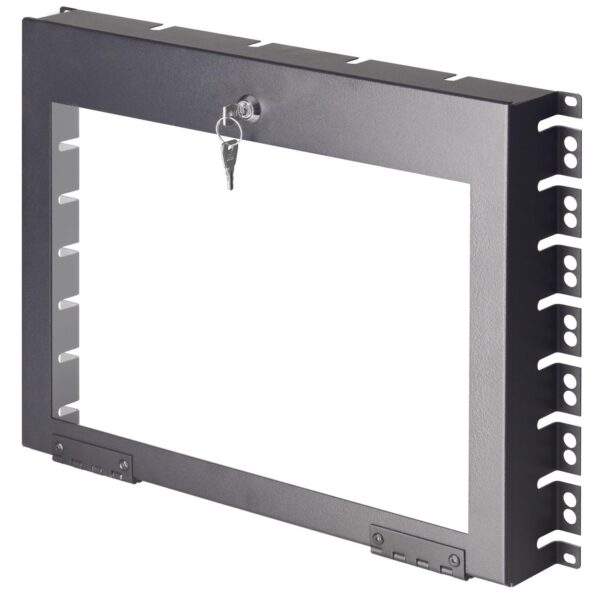 Copertura di Sicurezza in Vetro 4U con Chiave per Rack 19''