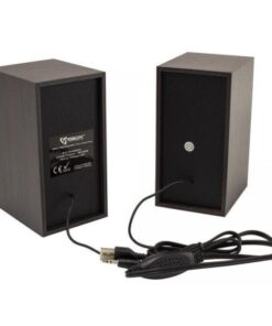 Coppia di Speaker USB Finitura Legno